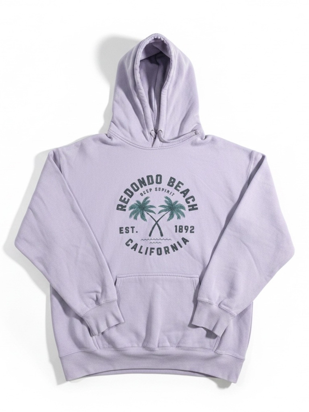 Lilac Redondo Beach Graphic Hoodie
